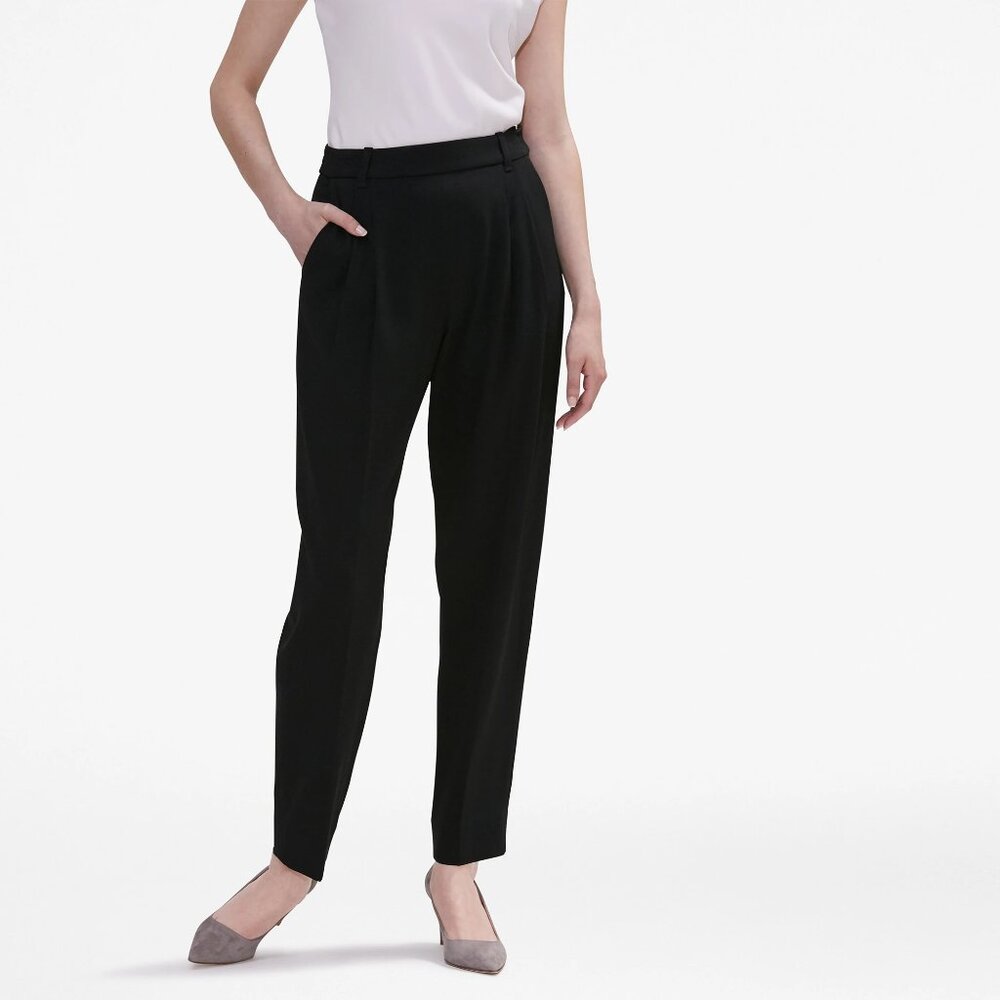 M.M.LaFleur Howland Trouser in black - Size 0p